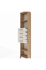 Arges Dolap 3 Raflı 4 Çekmeceli 44x30x221 - S28M220V7A