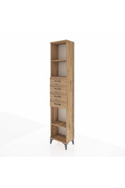 Arges Dolap 3 Raflı 4 Çekmeceli 44x30x221 - S28M220V9A