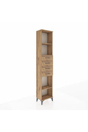 Arges Dolap 3 Raflı 4 Çekmeceli 44x30x221 - S28M220V9A