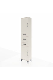 Arges Dolap 3 Raflı 3 Çekmeceli 2 Kapaklı 44x30x221 - S28M221V1A