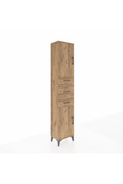 Arges Dolap 3 Raflı 3 Çekmeceli 2 Kapaklı 44x30x221 - S28M221V9A