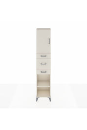 Arges Dolap 3 Raflı 3 Çekmeceli Tek Kapaklı 44x30x221 - S28M222V1A