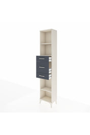 Arges Dolap 3 Raflı 3 Çekmeceli 44x30x221 - S28M224V2A