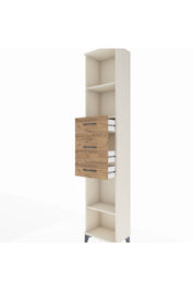 Arges Dolap 3 Raflı 3 Çekmeceli 44x30x221 - S28M224V3A