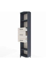 Arges Dolap 3 Raflı 3 Çekmeceli 44x30x221 - S28M224V4A