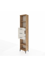Arges Dolap 3 Raflı 3 Çekmeceli 44x30x221 - S28M224V7A