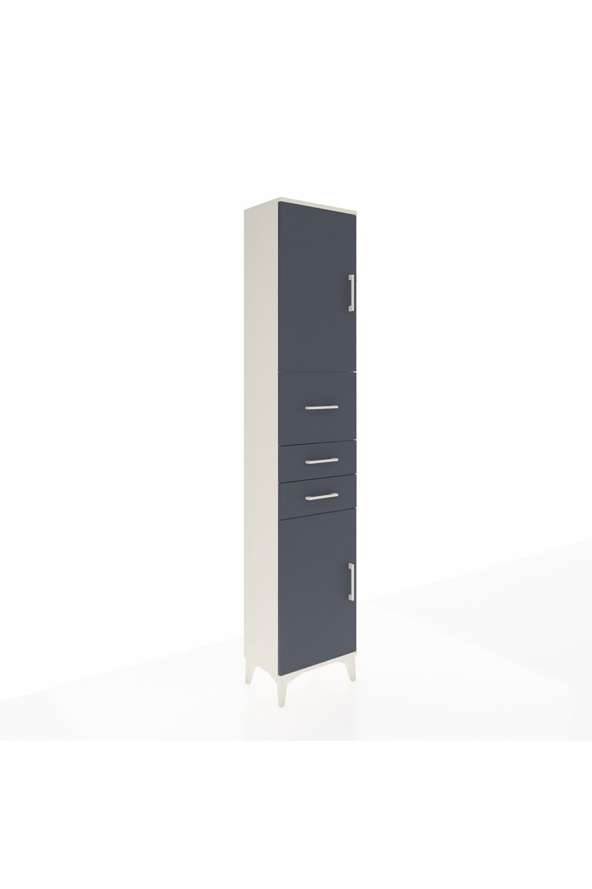 Arges Dolap 3 Raflı 3 Çekmeceli 2 Kapaklı 44x30x221 - S28M225V2A