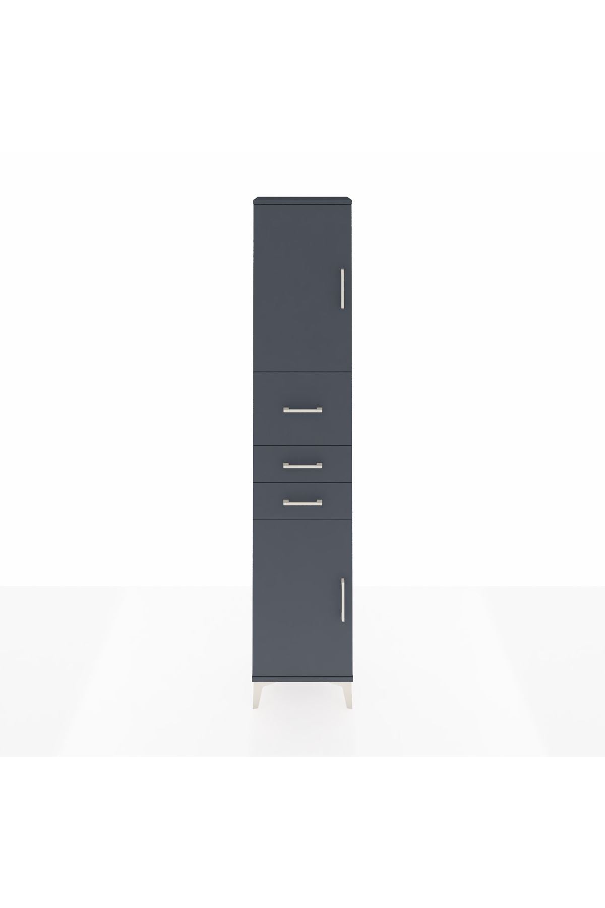 Arges Dolap 3 Raflı 3 Çekmeceli 2 Kapaklı 44x30x221 - S28M225V5A