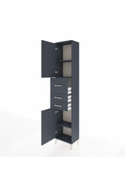 Arges Dolap 3 Raflı 3 Çekmeceli 2 Kapaklı 44x30x221 - S28M225V5A