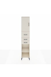 Arges Dolap 3 Raflı 3 Çekmeceli Tek Kapaklı 44x30x221 - S28M226V1A