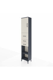 Arges Dolap 3 Raflı 3 Çekmeceli Tek Kapaklı 44x30x221 - S28M226V4A