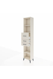 Arges Dolap 3 Raflı 3 Çekmeceli 44x30x221 - S28M228V1A