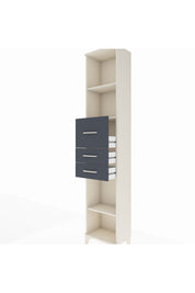 Arges Dolap 3 Raflı 3 Çekmeceli 44x30x221 - S28M228V2A