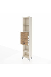 Arges Dolap 3 Raflı 3 Çekmeceli 44x30x221 - S28M228V3A