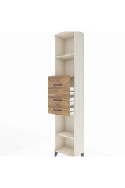 Arges Dolap 3 Raflı 3 Çekmeceli 44x30x221 - S28M228V3A