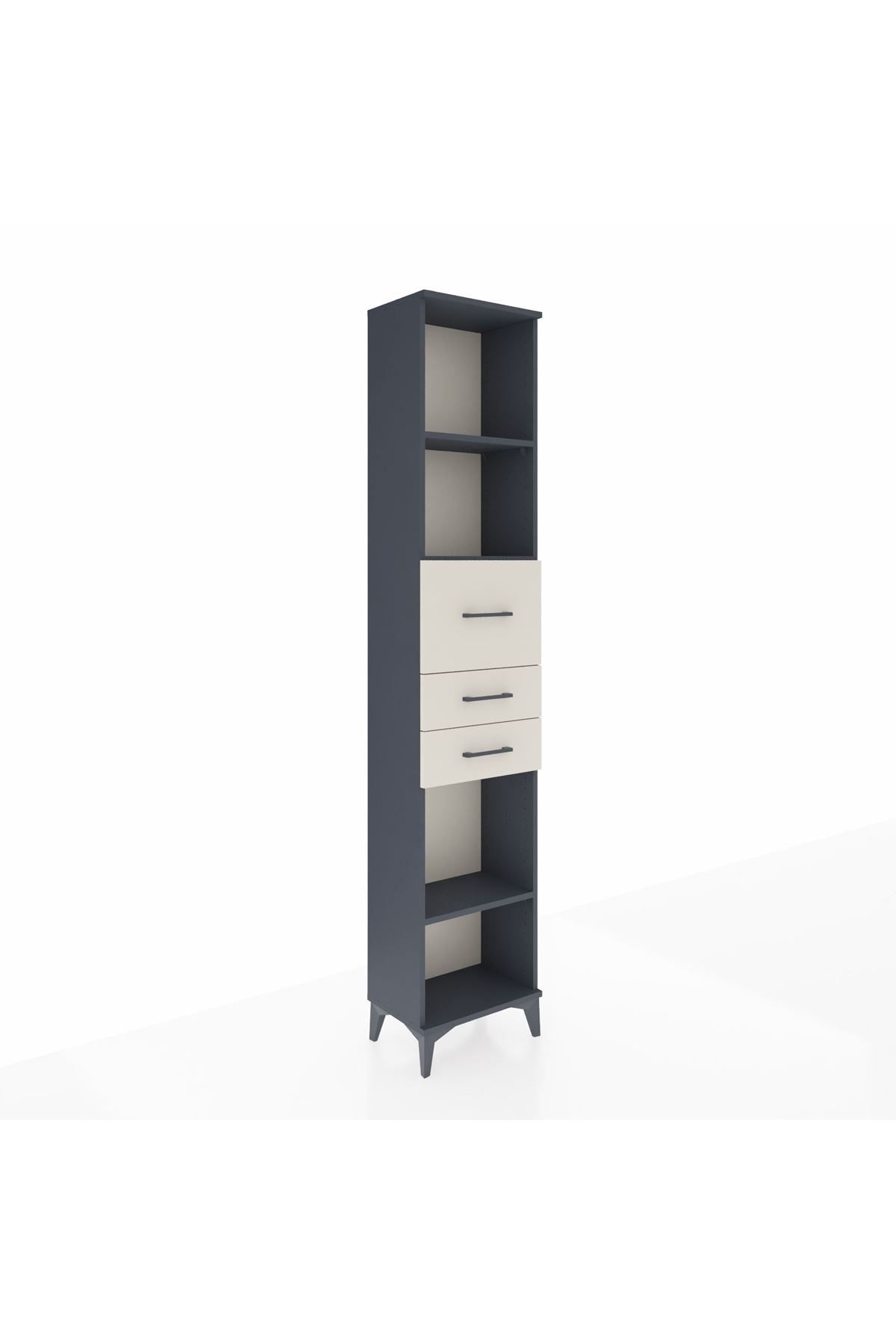 Arges Dolap 3 Raflı 3 Çekmeceli 44x30x221 - S28M228V4A