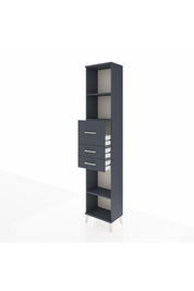 Arges Dolap 3 Raflı 3 Çekmeceli 44x30x221 - S28M228V5A