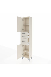 Arges Dolap 3 Raflı 3 Çekmeceli 2 Kapaklı 44x30x221 - S28M229V1A