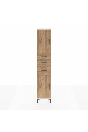 Arges Dolap 3 Raflı 3 Çekmeceli 2 Kapaklı 44x30x221 - S28M229V3A