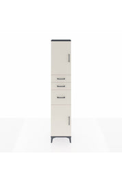 Arges Dolap 3 Raflı 3 Çekmeceli 2 Kapaklı 44x30x221 - S28M229V4A