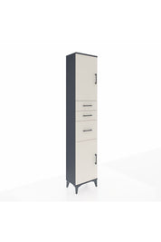 Arges Dolap 3 Raflı 3 Çekmeceli 2 Kapaklı 44x30x221 - S28M229V4A