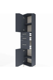 Arges Dolap 3 Raflı 3 Çekmeceli 2 Kapaklı 44x30x221 - S28M229V5A