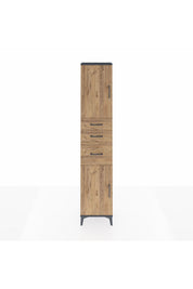 Arges Dolap 3 Raflı 3 Çekmeceli 2 Kapaklı 44x30x221 - S28M229V6A