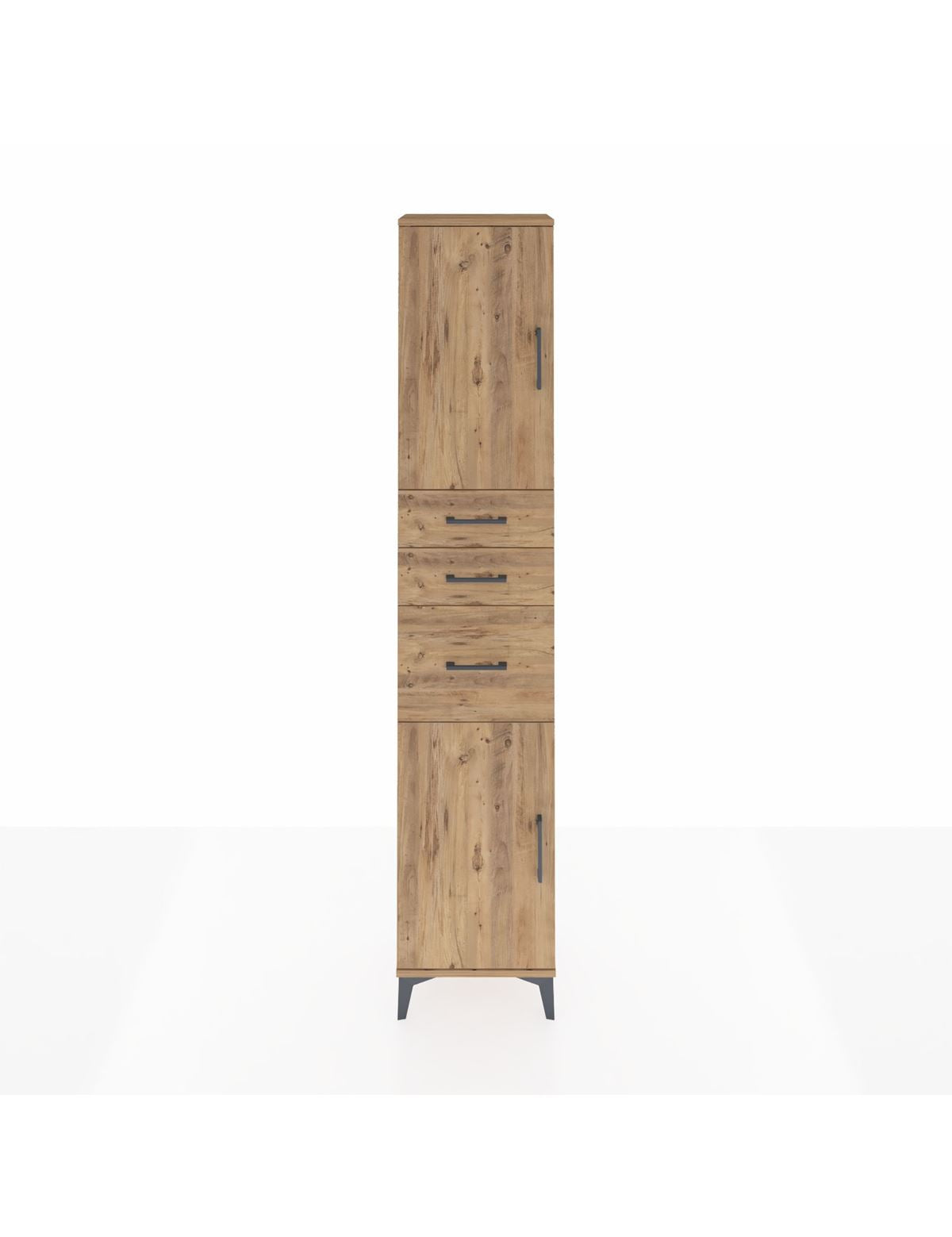 Arges Dolap 3 Raflı 3 Çekmeceli 2 Kapaklı 44x30x221 - S28M229V9A