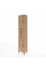 Arges Dolap 3 Raflı 3 Çekmeceli 2 Kapaklı 44x30x221 - S28M229V9A