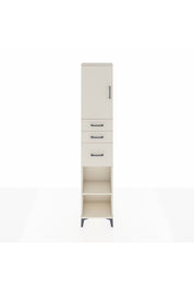 Arges Dolap 3 Raflı 3 Çekmeceli Tek Kapaklı 44x30x221 - S28M230V1A