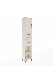 Arges Dolap 3 Raflı 3 Çekmeceli Tek Kapaklı 44x30x221 - S28M230V1A