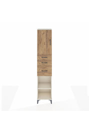 Arges Dolap 3 Raflı 3 Çekmeceli Tek Kapaklı 44x30x221 - S28M231V3A