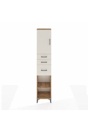 Arges Dolap 3 Raflı 3 Çekmeceli Tek Kapaklı 44x30x221 - S28M231V7A
