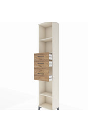 Arges Dolap 3 Raflı 3 Çekmeceli 44x30x221 - S28M232V3A