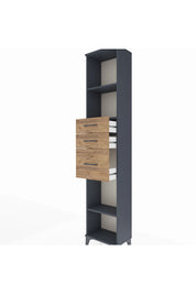 Arges Dolap 3 Raflı 3 Çekmeceli 44x30x221 - S28M232V6A