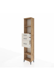 Arges Dolap 3 Raflı 3 Çekmeceli 44x30x221 - S28M232V7A
