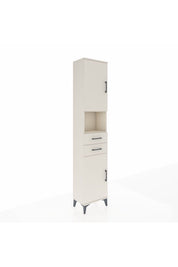 Arges Dolap 4 Raflı 2 Çekmeceli 2 Kapaklı 44x30x221 - S28M233V1A