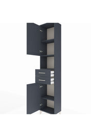 Arges Dolap 4 Raflı 2 Çekmeceli 2 Kapaklı 44x30x221 - S28M233V5A