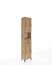 Arges Dolap 4 Raflı 2 Çekmeceli 2 Kapaklı 44x30x221 - S28M233V9A
