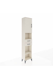Arges Dolap 4 Raflı 2 Çekmeceli Tek Kapaklı 44x30x221 - S28M234V1A