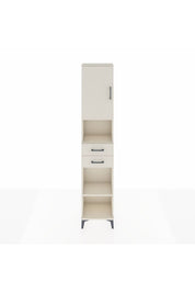 Arges Dolap 4 Raflı 2 Çekmeceli Tek Kapaklı 44x30x221 - S28M234V1A