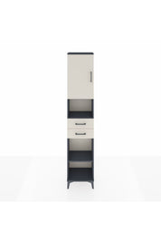 Arges Dolap 4 Raflı 2 Çekmeceli Tek Kapaklı 44x30x221 - S28M234V4A