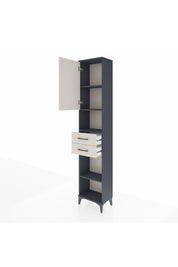 Arges Dolap 4 Raflı 2 Çekmeceli Tek Kapaklı 44x30x221 - S28M234V4A