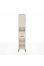Arges Dolap 4 Raflı 2 Çekmeceli Tek Kapaklı 44x30x221 - S28M235V1A