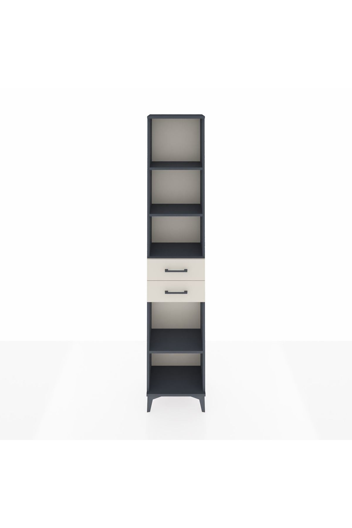 Arges Dolap 4 Raflı 3 Çekmeceli 44x30x221 - S28M236V4A