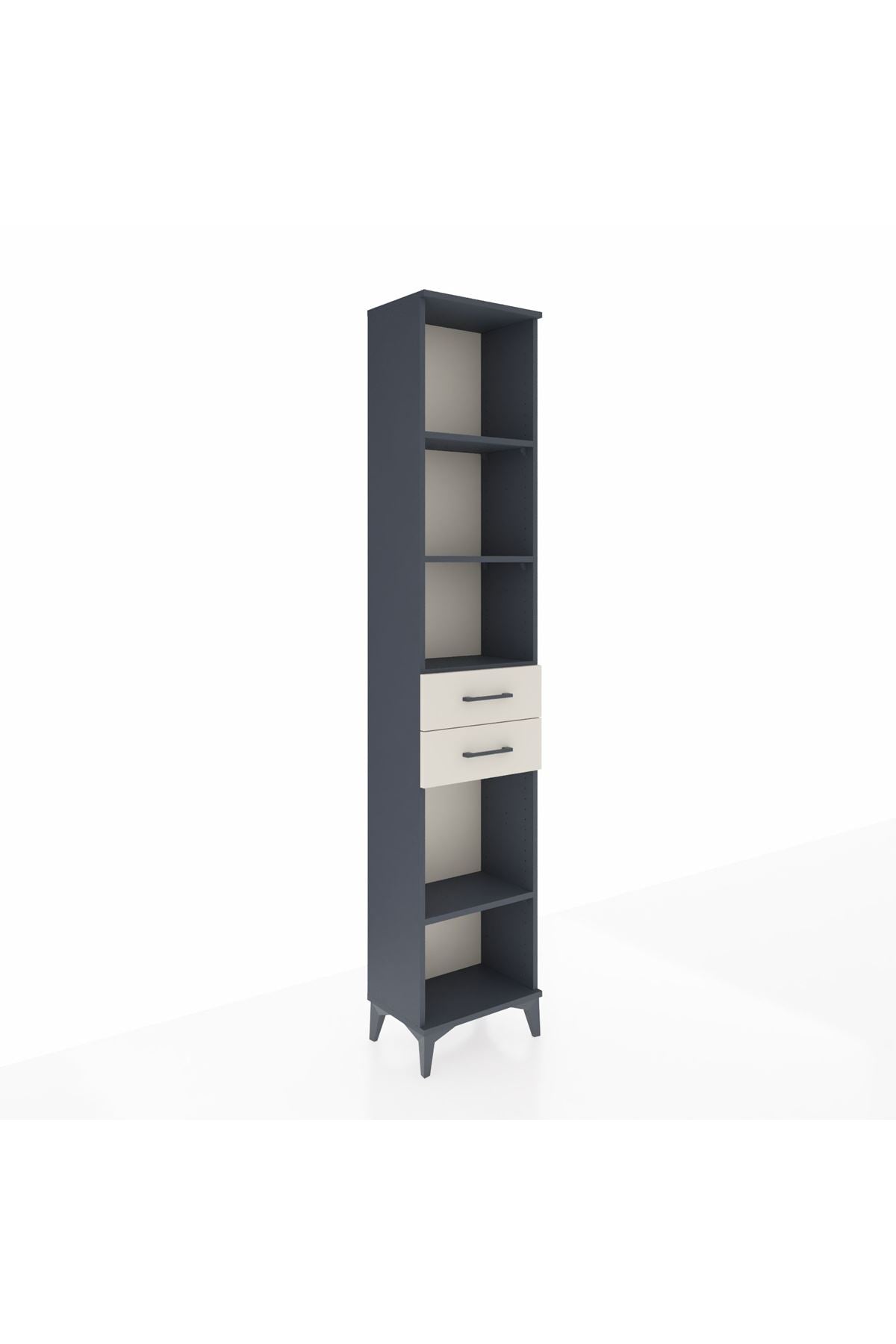 Arges Dolap 4 Raflı 3 Çekmeceli 44x30x221 - S28M236V4A