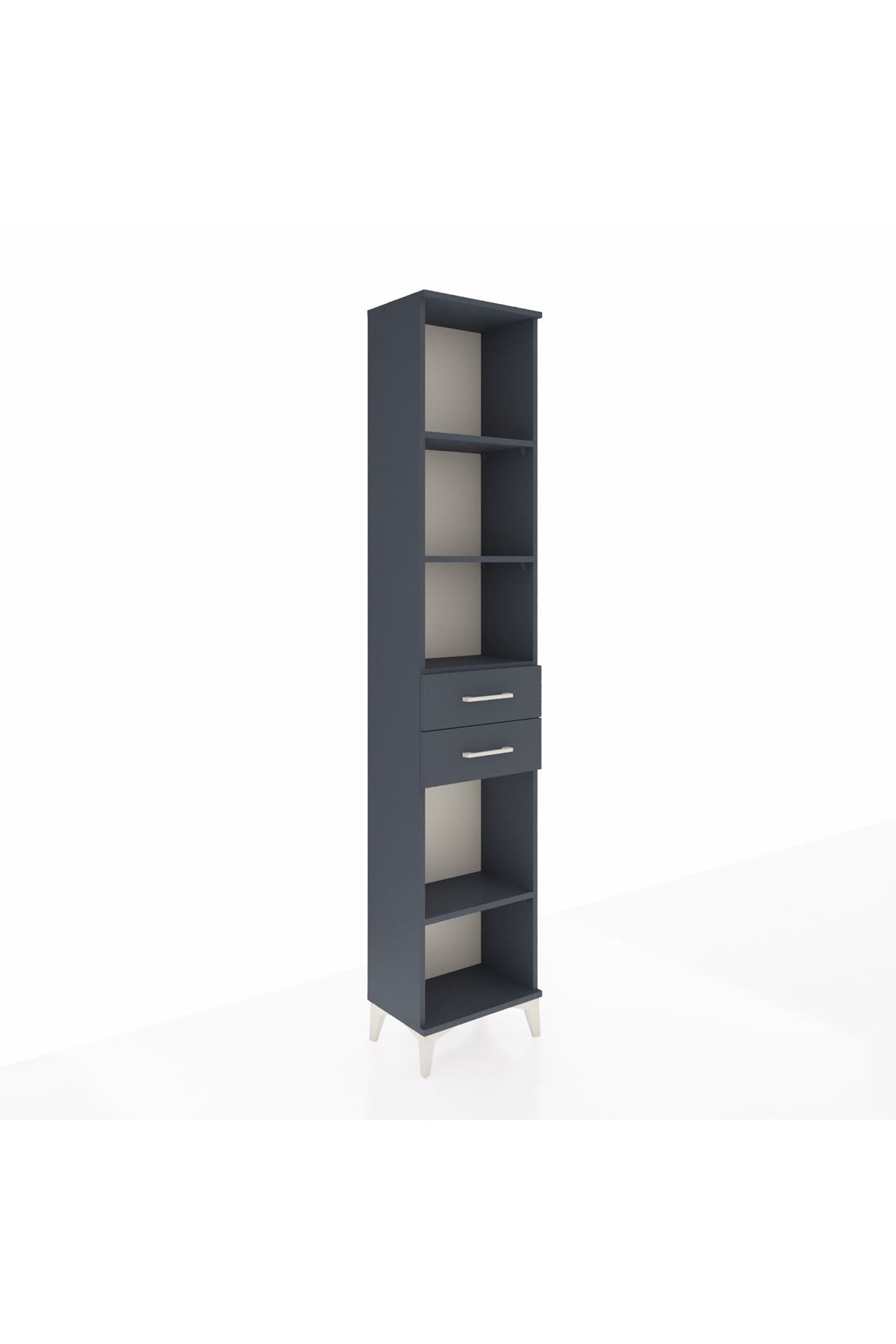 Arges Dolap 4 Raflı 3 Çekmeceli 44x30x221 - S28M236V5A