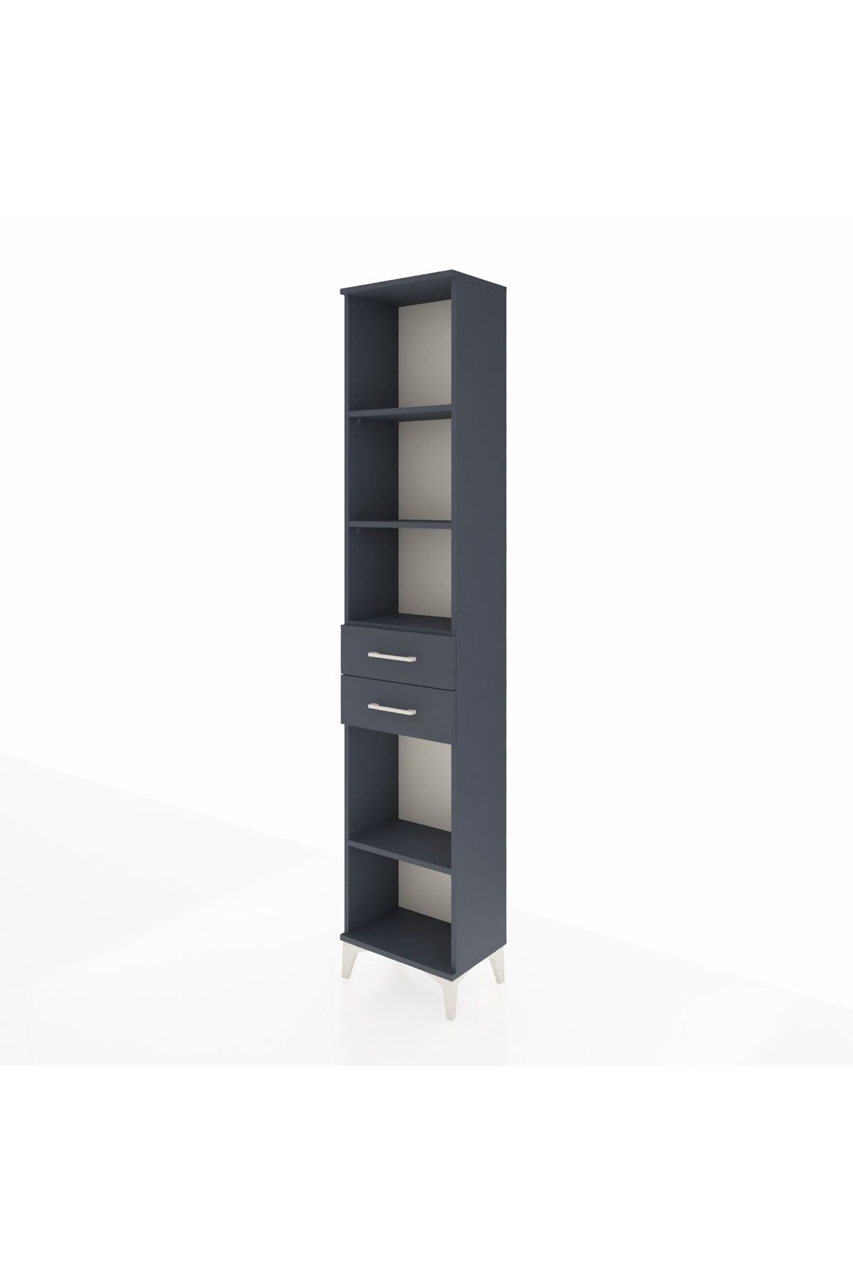 Arges Dolap 4 Raflı 3 Çekmeceli 44x30x221 - S28M236V5A