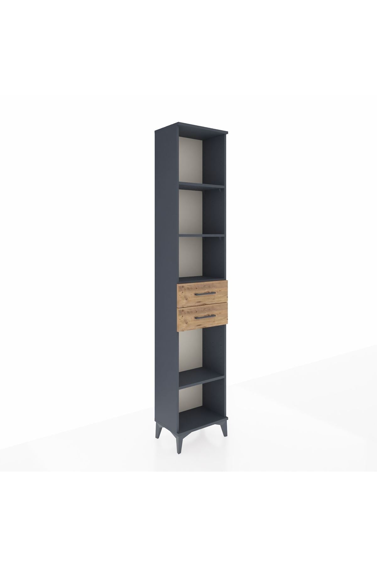 Arges Dolap 4 Raflı 3 Çekmeceli 44x30x221 - S28M236V6A