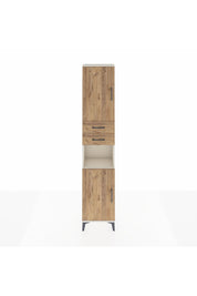 Arges Dolap 4 Raflı 2 Çekmeceli 2 Kapaklı 44x30x221 - S28M237V3A
